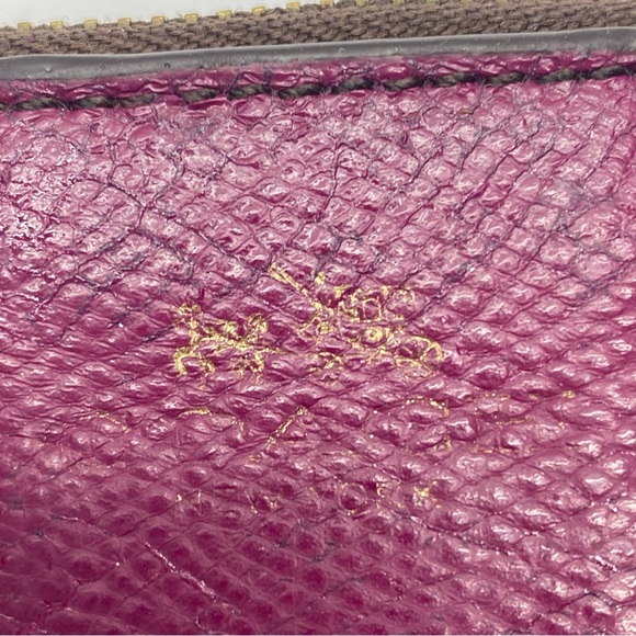 Coach Signature Wristlet 6X4 Brown/Burgundy F54629 CLASSIC CASUAL TRAVEL - Picture 11 of 13